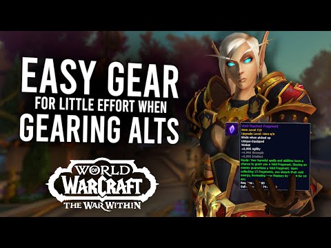 The Most Effortless Way To Gear Your Alts So Far In Patch 11.2! | The War Within