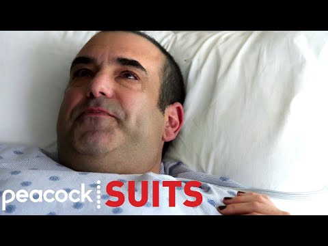 Louis Suffers A Heart Attack | Suits