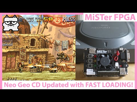 MiSTer FPGA Neo Geo CD Core Updated with Fast Loading, CDZ Support and More!