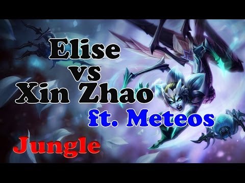 Meteos (& Stealthbomber) - Elise vs Xin Zhao (BrackGuy) - Jungle - Challenger I