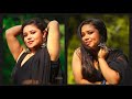 Priti S Happy Expressions In Black Saree Saree Shoot Saree Love