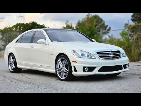 2008 Mercedes-Benz S65 AMG Mystic White Designo Edition