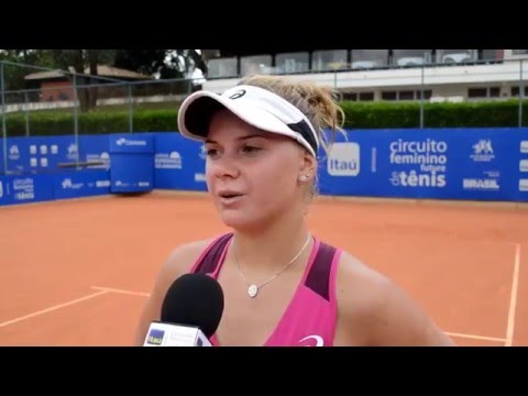 Entrevista Tenista Laura Pigossi - Circuito  Feminino Future de Tênis