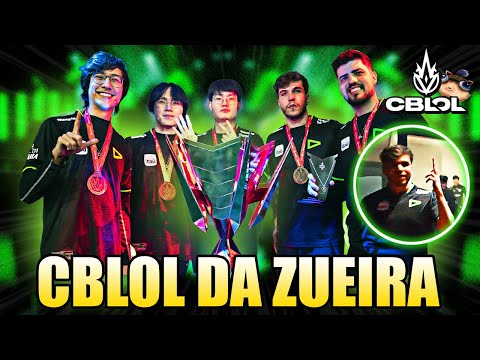 LOUD x PAIN fazendo a MELHOR FINAL da HISTÓRIA - CBLOL DA ZUEIRA