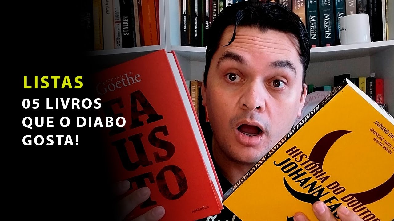 LISTAS LITERÁRIAS: 05 livros que o Diabo gosta