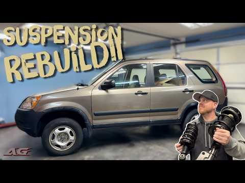 2002-06 Honda CRV FULL Front Suspension Rebuild + Rear Struts!!