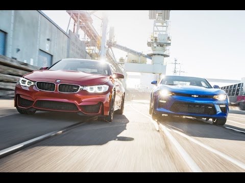 BMW M4 Coupe vs Chevrolet Camaro SS
