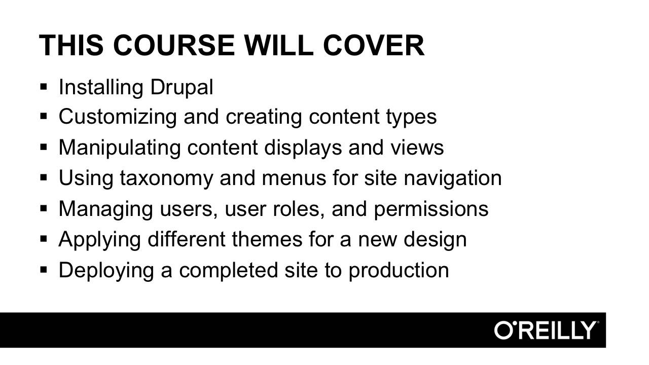 Learning Drupal 8 Tutorial | Introduction