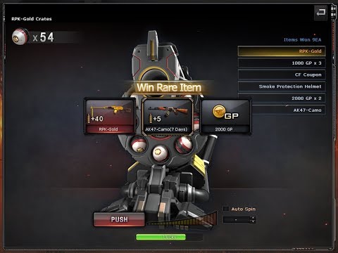 Crossfire NA: RPK-Gold spin crates and the ending? - Champion Dang