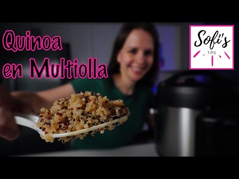 Como hacer quinoa en Multiolla Instant Pot Ninja Foodi + receta de ensalada de quinoa