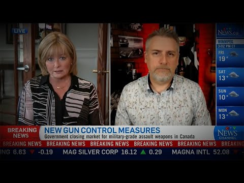 Trudeau Assault Weapon Ban - CCFR on CTV May 1, 2020