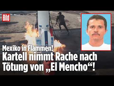 „EL MENCHO“ GETÖTET: Blutige Rache in Mexiko! Kartell-Mitglieder sorgen für Zerstörung!