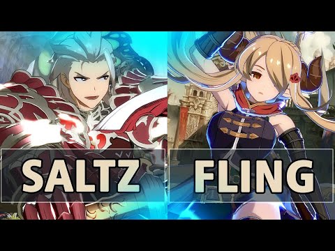 GBVSR:🔥Saltz (Percival) Vs Fling (Narmaya)🔥| High Level Gameplay.