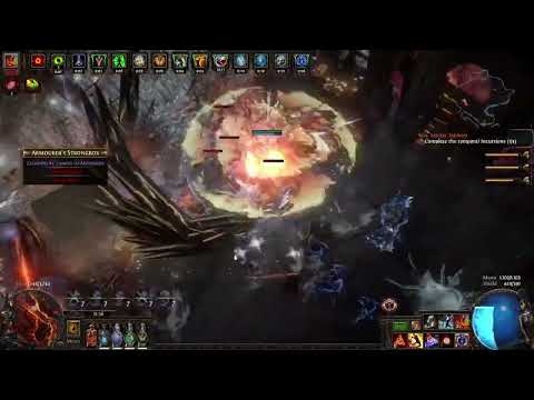 POE 3.21 Fire Trap / Frostblink Elementalist | Delirium 80% juiced