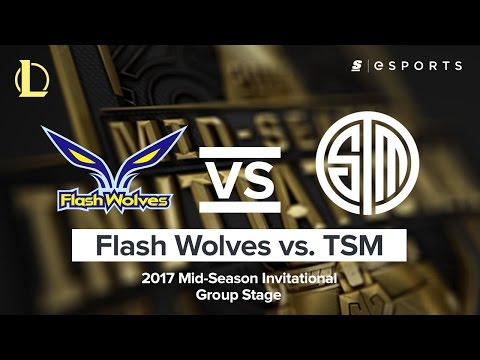 HIGHLIGHTS: Flash Wolves vs. Team SoloMid (2017 MSI Group Stage)