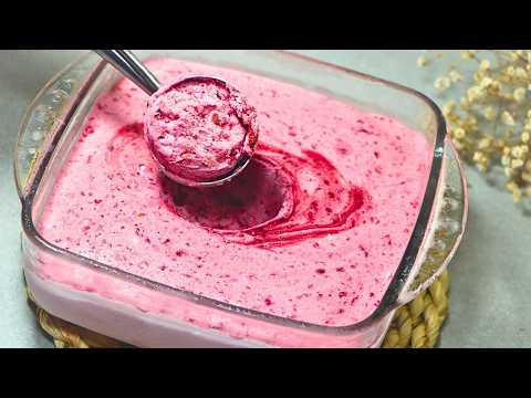 MIXED BERRIES ICE CREAM WITHOUT A MACHINE/3 INGREDIENT HOMEMADE ICE CREAM RECIPE.