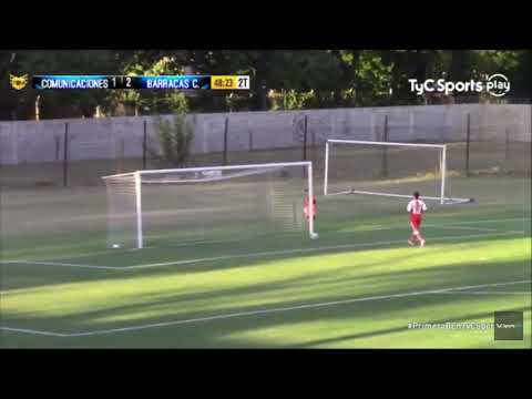 GOL DE TALLERES, Diego Galeano 3 a 1 a Comunicaciones.