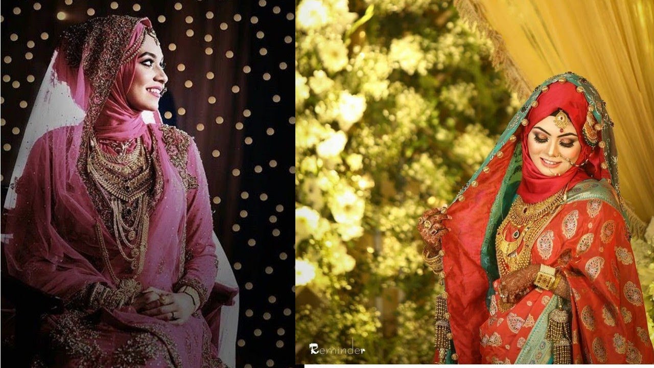 How to Wear a Muslim Wedding Saree With a Hijab