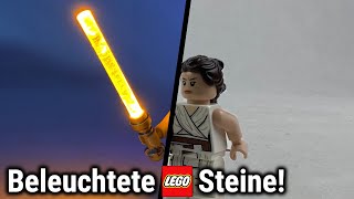 Epische beleuchtete LEGO Lichtschwerter & Blaster?! | Review!