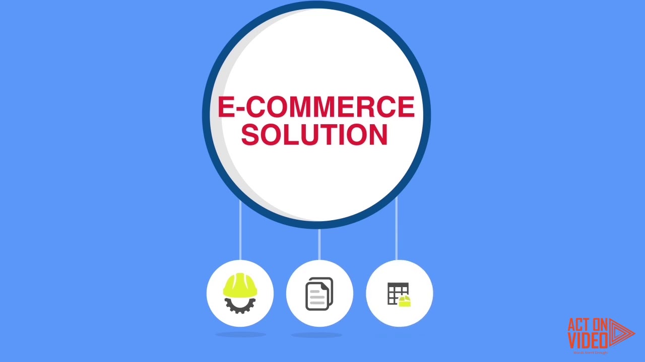 E-Commerce Explainer Video - Motion Graphic Video - E-Commerce Solution