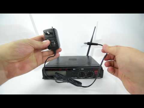Nady U-2100 Wireless System - Unboxing & Setup