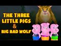 The Three Little Pigs And Big Bad Wolf Fairy Tales For Children By Tiny Dream Kids