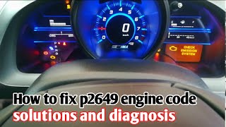 dtc p2649 interpretation