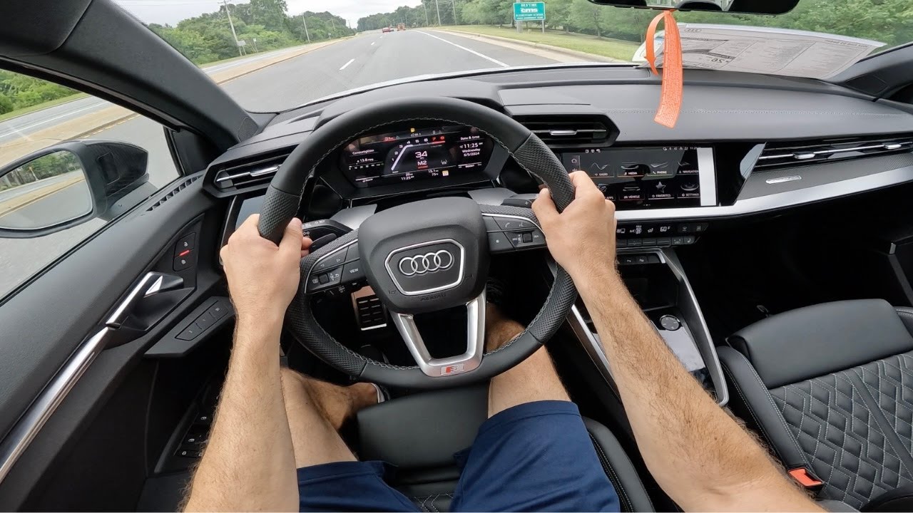 2024 Audi S3 Premium Plus: POV Drive, Impressions and ASMR