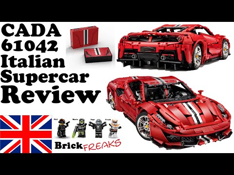 CADA 61042W - Italian Supercar (Ferrari 488 Pista) - Review