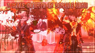 ✨3 male outfits || Royale High outfit ideas || FaeryStellar✨