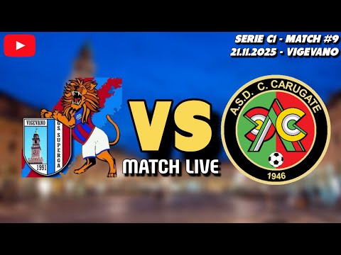SUPERGA C5🆚​ CARUGATE C5 - MATCH LIVE - SERIE C1 25/26📺​
