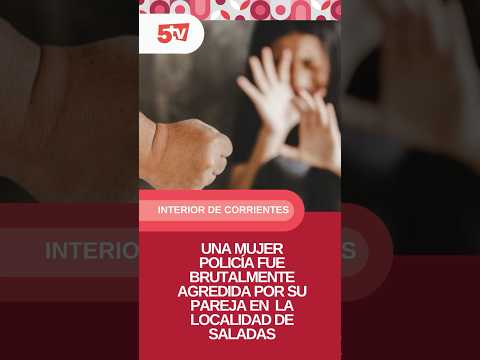 🚨 Brutal ataque a una mujer en Saladas