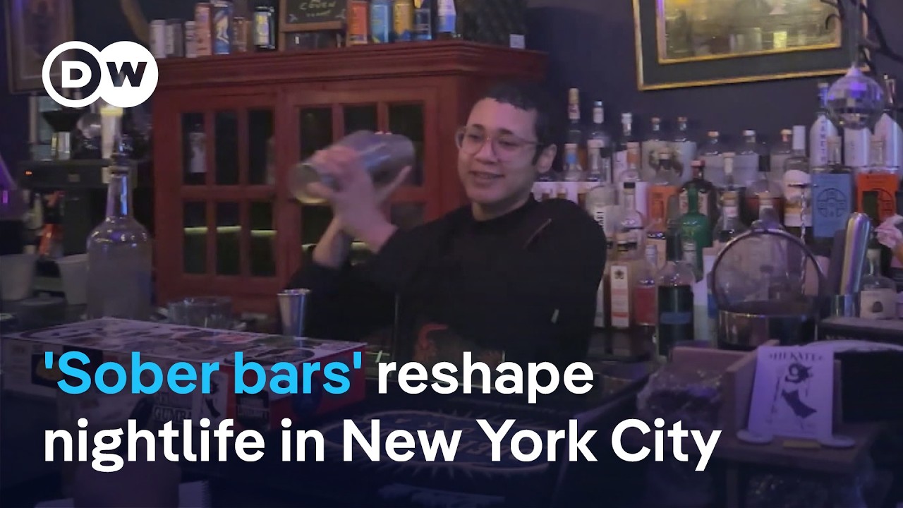 'Sober bars' on the rise as US alcohol consumption falls | DW News
