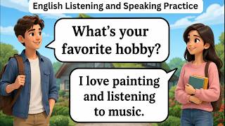 English Listening and Speaking Practice | English Conversation & listening practice for Beginners