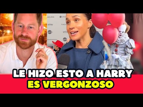 MEGHAN MARKLE LE HACE ESTO A HARRY VERGONZOSO