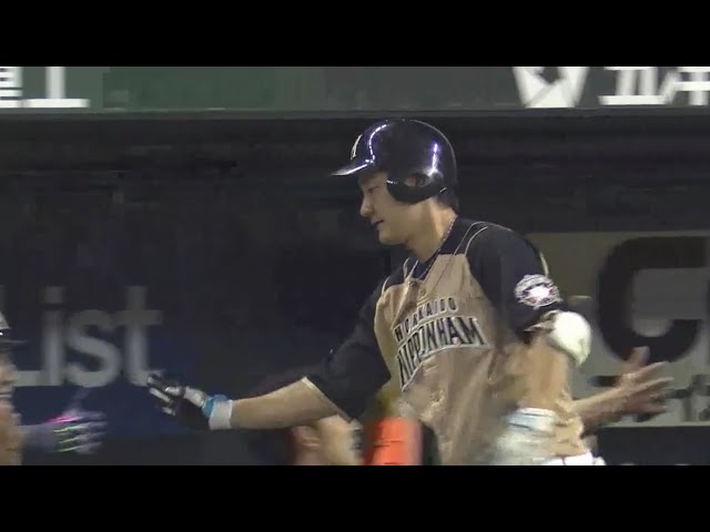 【9回表】ファイターズ・渡邉 第6号ホームランで2点を返す!! 2018/9/19 L-F