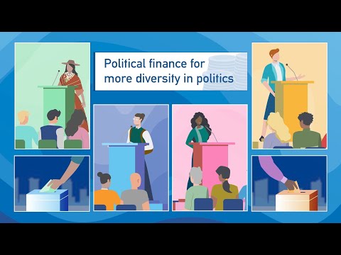 Political finance for more diversity in politics | International IDEA