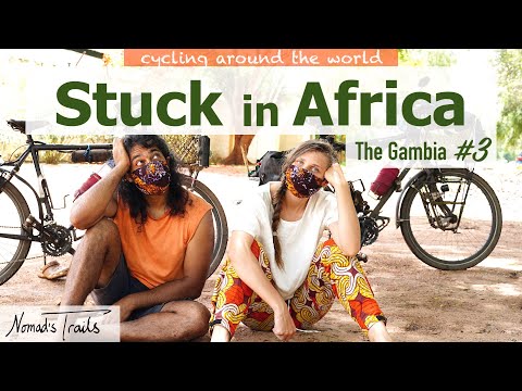 Cycling around the world: VLOG 17 - CORONA LOCKDOWN IN AFRICA - The Gambia #3