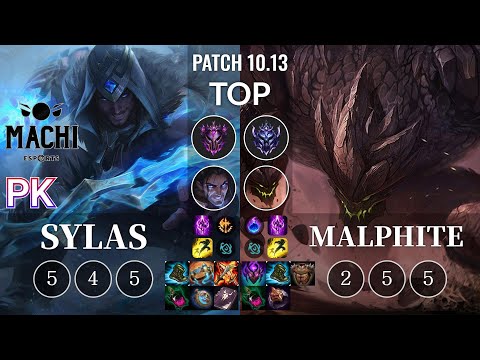 MCX PK Sylas vs Malphite Top - KR Patch 10.13