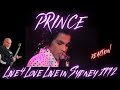 PRINCE - Live4Love Live in Sydney 1992 Reaction!