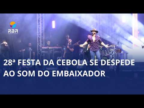 Gusttavo Lima encerra Festa da Cebola com multidão em Ituporanga