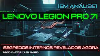 Erro de Engenharia? O Preço TÉRMICO do Lenovo Legion Pro 7i Gen 10 (RTX 5090)