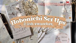 Weekly set up | Hobonichi weeks and Hobonichi Cousin
