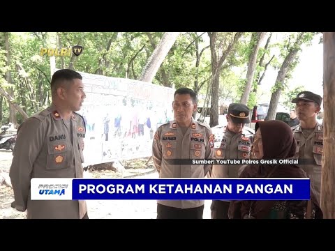 POLRES GRESIK DUKUNG KETAHANAN PANGAN