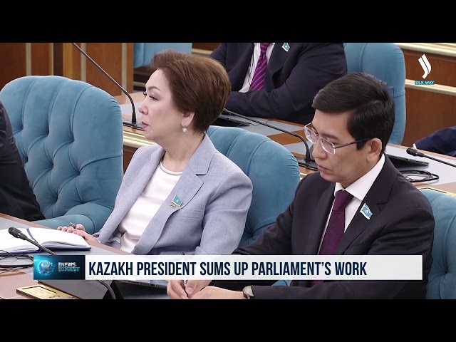 Kazakh President sums up Parliament’s work
