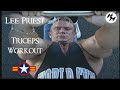 Lee Priest Triceps Workout Motivation