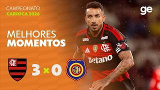 FLAMENGO 3 X 0 MADUREIRA | MELHORES MOMENTOS | SEMIFINAL | CAMPEONATO CARIOCA 2026 | ge.globo