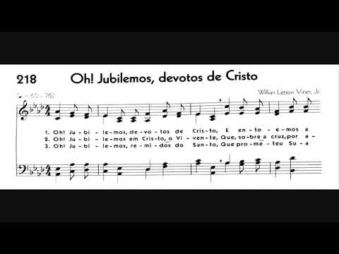 Hinário 5 CCB - Hino 218 - Oh! Jubilemos, devotos de Cristo - Strings - Teclado Yamaha PSR S670