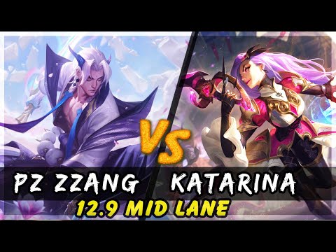 Pz Zzang - Yone vs Katarina MID Patch 12.9 - Yone Gameplay