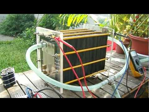 101 plates dry cell hho generator by limuel gemongala of digos city
